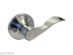 Satin Nickel Dummy Hebel gebürstet Nickel Knopf Doppelschrank 838 - Bild 1 von 3