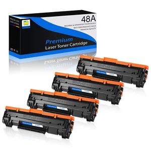 1/2/3/4 PK CF248A 48A Kaseta z tonerem do HP LaserJet M16a M15w M28a M28w M31w - Zdjęcie 1 z 16