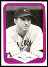 1975 SHERATON GREAT PLAINS GREATS - #27 MEL HARDER CLEVELAND INDIANS