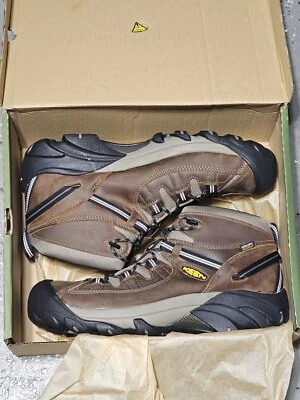 Botas de Senderismo Keen Targhee II Mid Impermeables para Hombres Shitake Brindle Talla 15 W Foto 1 de 4