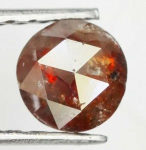 0.40 Ct Natural Loose Diamond, Round Rose Cut Diamond, Rustic Diamond 4.4 MM - Picture 1 of 10