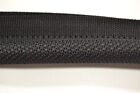 STITCHED CLOTH BLACK PREMIUM WINDLACE FORD CHRYSLER GM 1/2 INCH CORE BY THE FOOT
