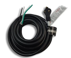 RV Mobile Home 30-Amp 90-Degree Detachable Power Cord, 25-Foot Cord by Cynder - Picture 1 of 5