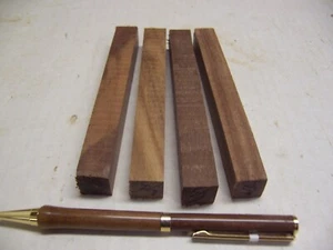 4 bolígrafos en blanco Tamarindo giro de madera #190 - Imagen 1 de 1