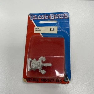 8410A Warhammer Blood Bowl Grim Ironjaw - blister in metallo fuori produzione - Foto 1 di 7