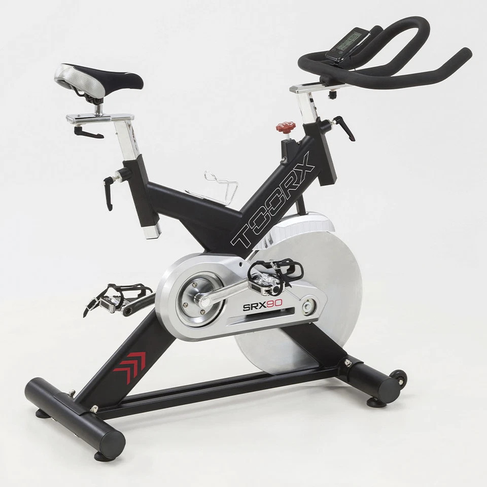 Indoor Bike TOORX SRX 90 Pignone fisso con Ricevitore Polar e Fascia Inclusa