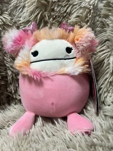 NUEVO Malvaviscos Blancos 5" Peluche San Valentín ""Caparinne"" el Pie Grande Rosa - Imagen 1 de 3