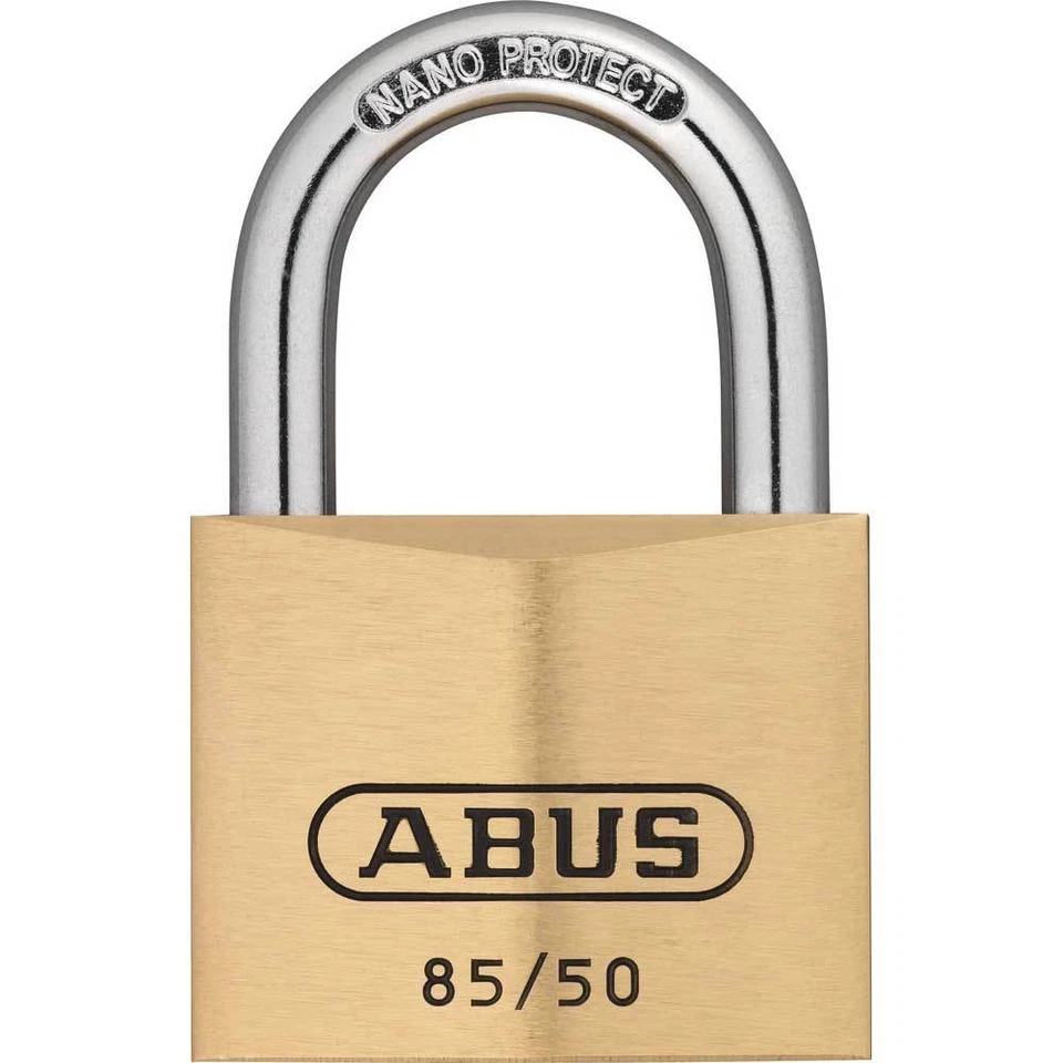 Abus 85/50mm Brass Padlock KA 2745 (85-50-KA)