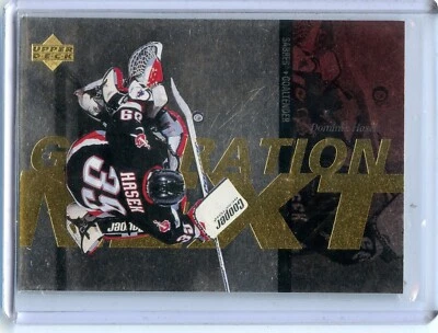  1996-97 Upper Deck Generation Next #X28 Dominik Hasek/Roman Turek - Image 1 of 2