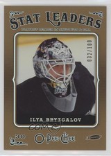 2006-07 O-Pee-Chee Stat Leaders Rainbow /100 Ilya Bryzgalov #614