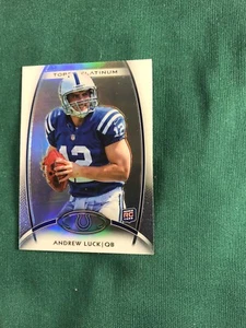 Andrew Luck 2012 Topps Platinum Rookie #150 - Picture 1 of 4