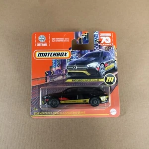 2023 Matchbox 2020 Mercedes-Benz CLA Shooting Brake Super Chase Short Card - Bild 1 von 2