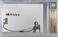 2011 Panini Player Sketch Cards 1/1 Jonathan Baldwin Rookie Auto RC v9t