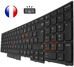 Clavier Original Français AZERTY pour LENOVO ThinkPad T570 / T580 / P51s / P52s - Photo 1/3