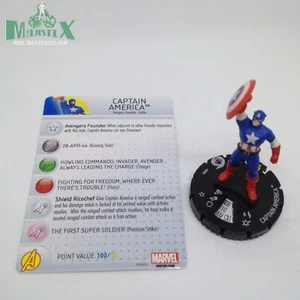 Heroclix Age of Ultron OP set Capitán América #006 Fast Forces figura con tarjeta! - Imagen 1 de 1