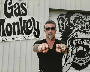 Richard Rawlings Gas Monkey Garage autographe 8 x 10 reproduction photo brillante - Photo 1/1