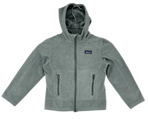 PATAGONIA Fleece Hoodie Girls Size S (8 Y.) - Picture 1 of 9