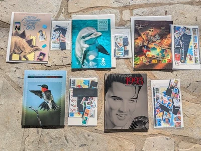 LOT: 5 (1989-1993) USPS Mint Commemorative Stamp Yearbooks Mint Sealed Stamps - Image 1 of 2