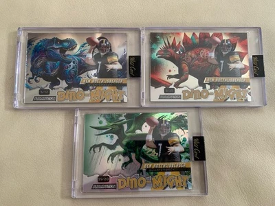 LOTE de (3) Comodines Ben Roethlisberger 2024 DINO-MIGHT #'d/12/15/20 ACEROS Foto 1 de 4