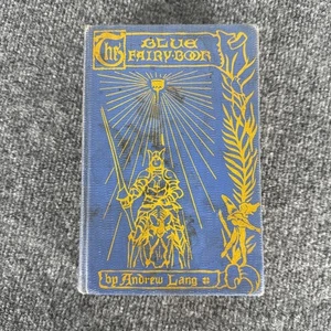The Blue Fairy Book Andrew Lang HC Vintage 1937 Illustrated Crown Edition - Imagen 1 de 8