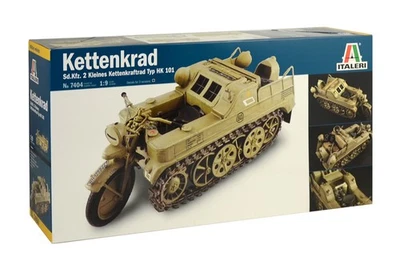 1:9 Italeri Nsu Hk 101 Kettenkrad IT7404 Modellino - Immagine 1 di 2