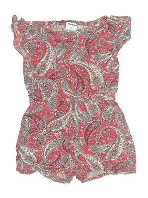 Vestido rojo Old Navy para niñas 6 Foto 1 de 2