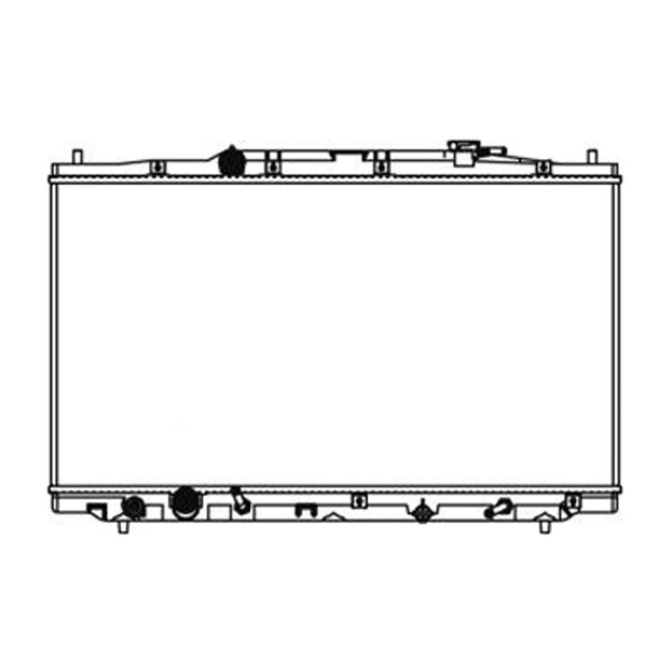 Radiador de repuesto nuevo RAD2989 para Honda Accord 2008-2012 cupé Foto 1 de 1