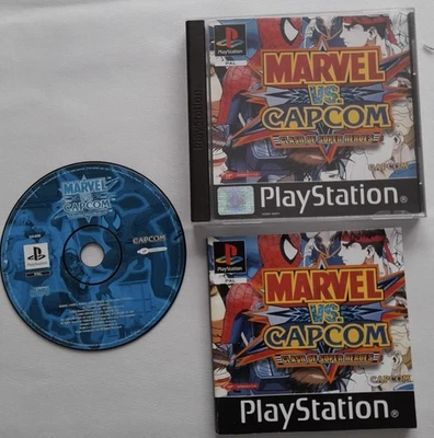 MARVEL VS CAPCOM PLAYSTATION 1 PS ONE  - Image 1 of 2