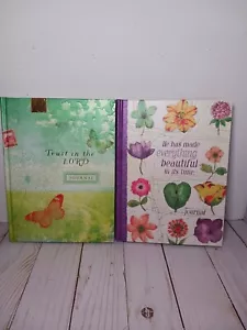 TRUST IN THE LORD Religious Journal Hardcover & He Has Made Everything..Journal - Imagen 1 de 9