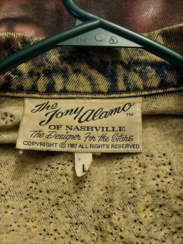 Vintage Mike Tyson Denim Jacket By Tony Alaimo 1986 fight Cover