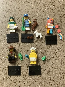 Lego minifigures series 19 Lot Of 5 - Picture 1 of 12