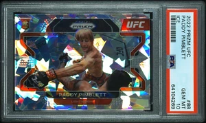 2022 Prizm UFC Paddy Pimblett Ice RC Rookie #88 PSA GEM MT 10 SSP - Picture 1 of 2