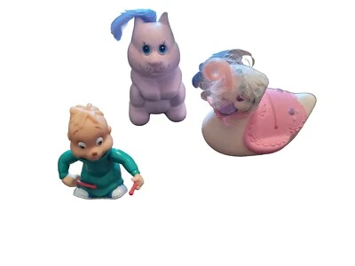 Lot Of 3 Vintage 1980' Toys Tonka Keypers Alvin And Chipmunks Remco Pretty Pets - Image 1 of 2
