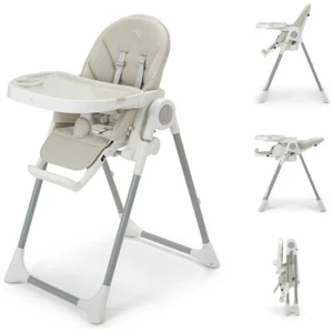 Chaise haute Nup Nup Baby Elegance adaptée de la naissance au tout-petit pliable compact - Photo 1/8