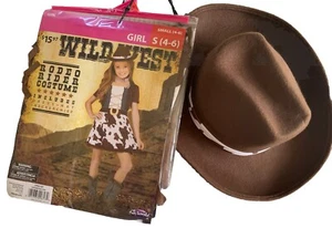 Cawl Mädchen Wilder Westen Kinder Halloween Kostüm - Bild 1 von 4