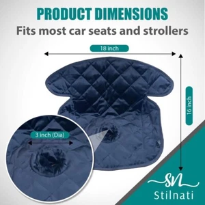 Car Seat Protector Piddle Pad for Toilet Potty Training Toddler, Baby Waterproof - Picture 1 of 7