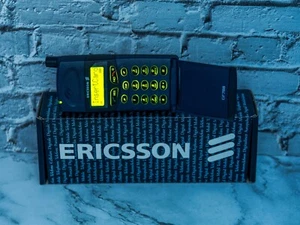 Boxed Blue Ericsson GF 788e in ExChange Box, NOS (New Old Stock) GSM Cell Phone - Picture 1 of 14