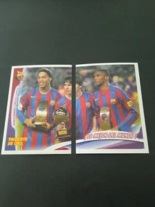 69 70 GOLDEN BOY MESSI BARCELONA STICKER PANINI SUPER BARCA 2005 2006 ROOKIE - Picture 1 of 2