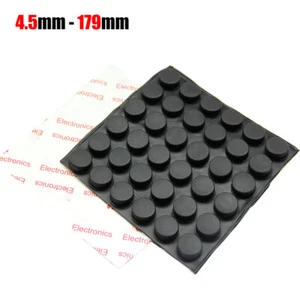 Small & Large Rubber Feet Self Adhesive Silicone Furniture Pads Various Sizes - Picture 1 of 7