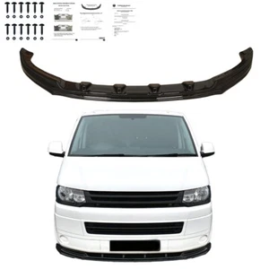 Labio delantero alerón delantero compatible con VW Transporter T5 1 2010 a 2015 - Imagen 1 de 8