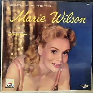 Gentlemen Prefer... Marie Wilson 1959 LP Vinyl Record Design Records DLP76* - Picture 1 of 2
