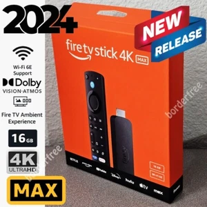 AMAZON FIRE TV Stick 4K MAX, Wi-Fi 6E, 2,0 GHz, 16 GB/ALEXA control remoto por voz mejorado - Imagen 1 de 6