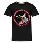 NASA Wenn Ich Groß Bin Werde Ich Astronaut Spruch Teenager Premium T-Shirt