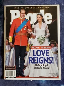 People 5/11,Catherine Middleton,Prince William,Wedding,Collector Issue,May 2011 - Picture 1 of 5