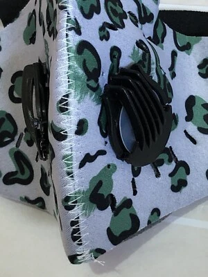 Masque visage pollution de l'air vélo cardio course cyclisme fitness gym masque d'entraînement - Photo 1/4