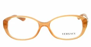 VERSACE VE3179-B Brown Nude 5051 Swarovski Eyeglasses Frames 54-16-135 Mod 3179 - Picture 1 of 3