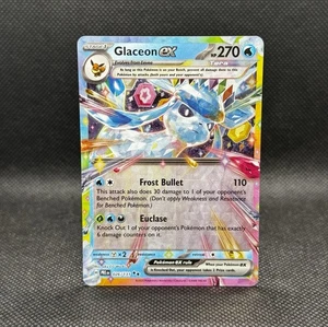 Pokemon Glaceon ex -026/131 - SV: Prismatic Evolutions NM Pokemon Card - Picture 1 of 2