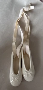 Porcelain Ballet Shoes Decorative - Picture 1 of 9