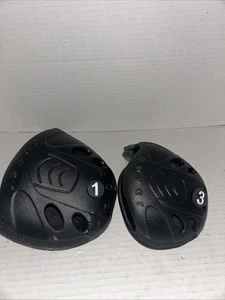 Copricapo per mazze da golf 2 pezzi/set 1/3 pali in legno impermeabile - Foto 1 di 2