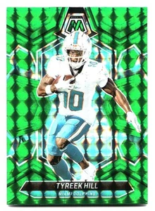 2024 Panini Mosaic Tyreek Hill #137 Mosaic Green Miami Dolphins - Picture 1 of 2
